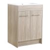 24 Inch Freestanding Bathroom Vanity(KD-Packing)